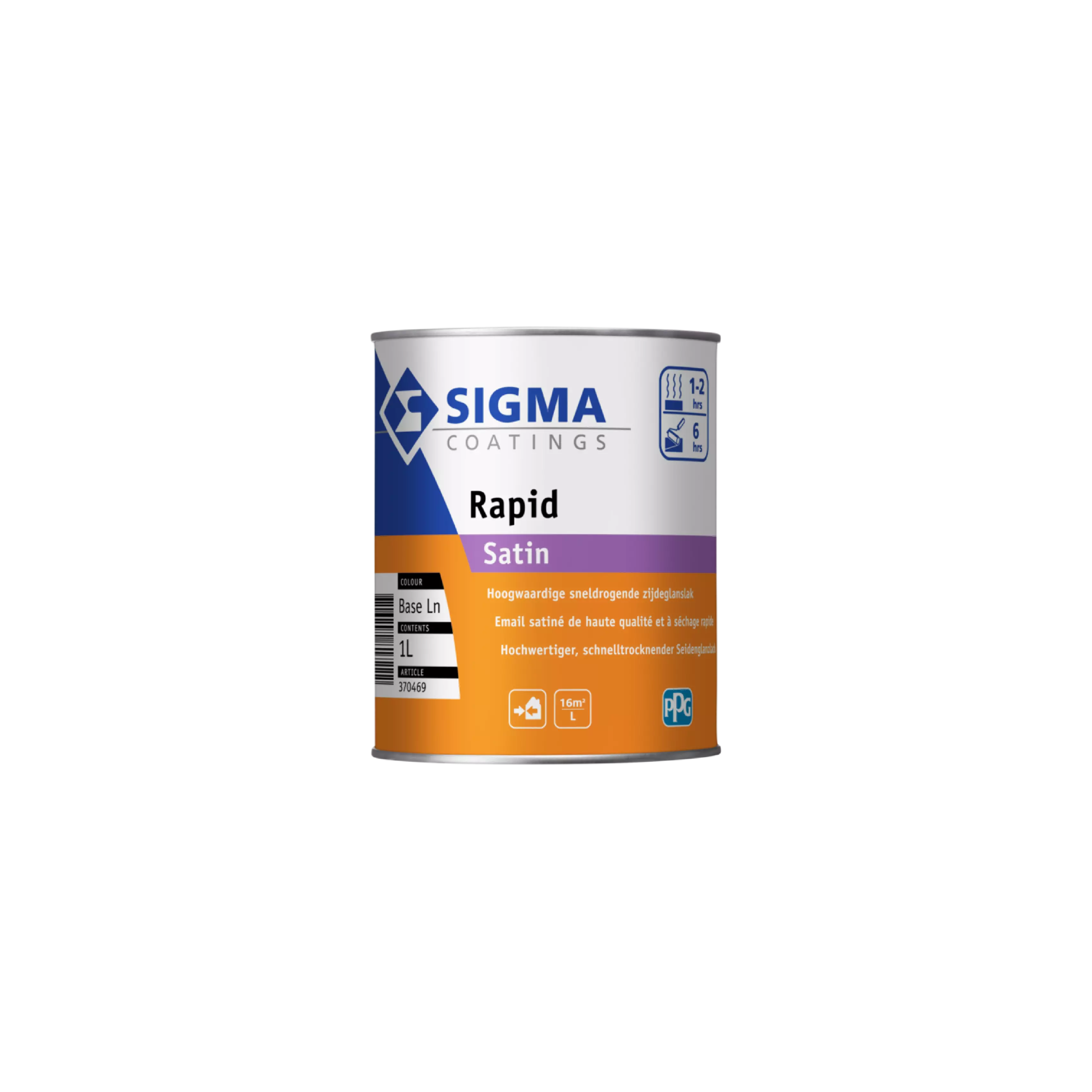 Sigma Rapid Satin peinture extérieure 1 L